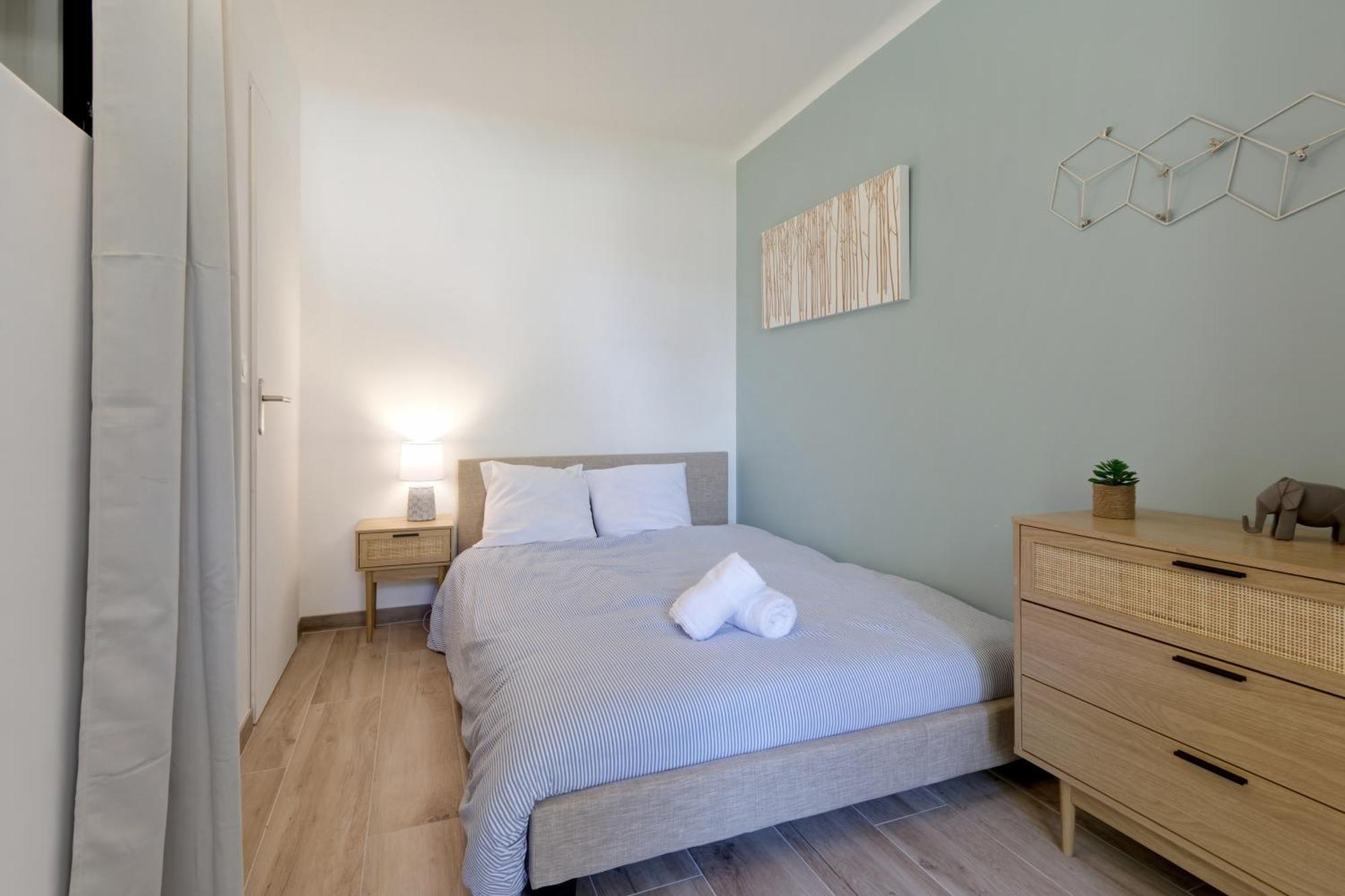 016- T2 Tropisme, Appart 1 Chambre,Clim,Wifi,Parking Montpellier Exterior photo